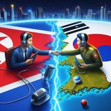 North and South Korea handshake 04