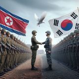 North and South Korea handshake 08