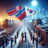 North and South Korea handshake 13