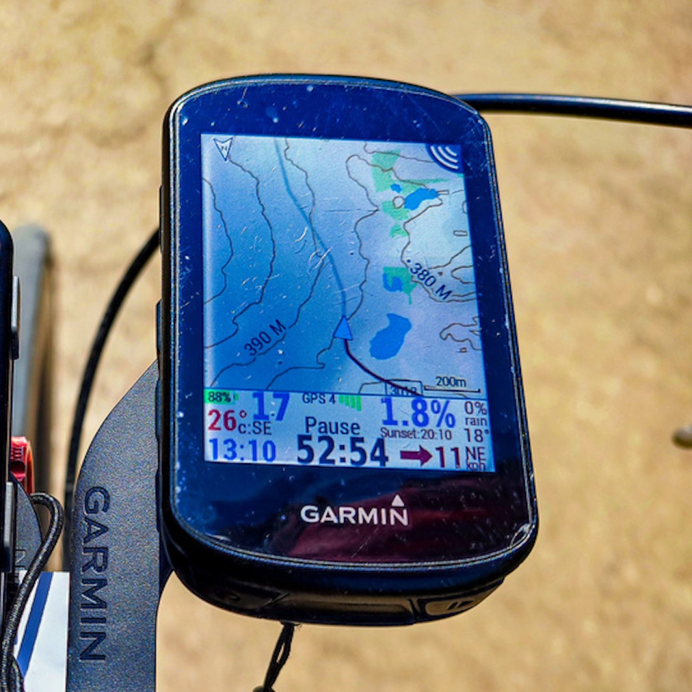 Test du GPS Garmin Edge 530